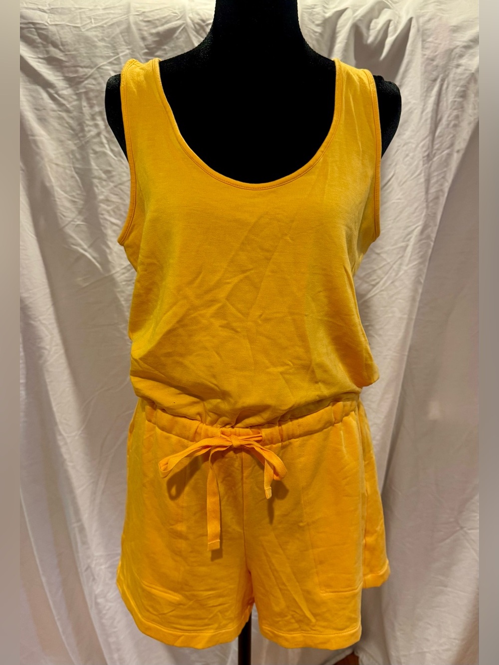 Lou & Grey Yellow Tank Romper